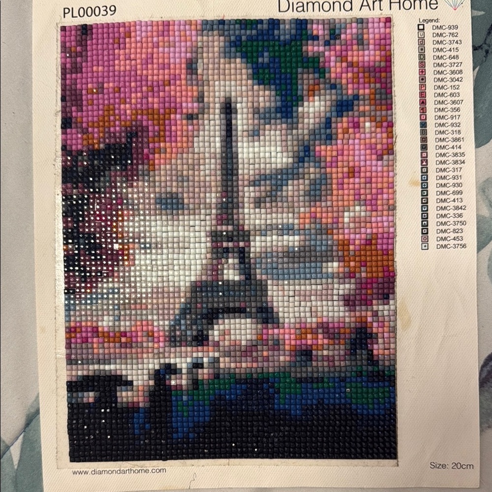 Diamond Art Home Eiffel Tower Mosaic
